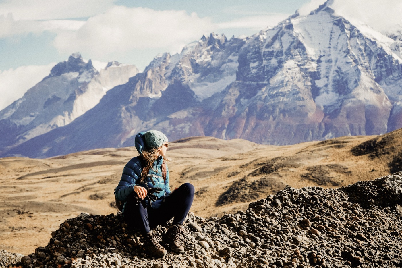 Stillness in the mountains of Patagonia
